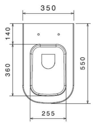 Сиденье для унитаза с микролифтом Galassia Meg11 5455